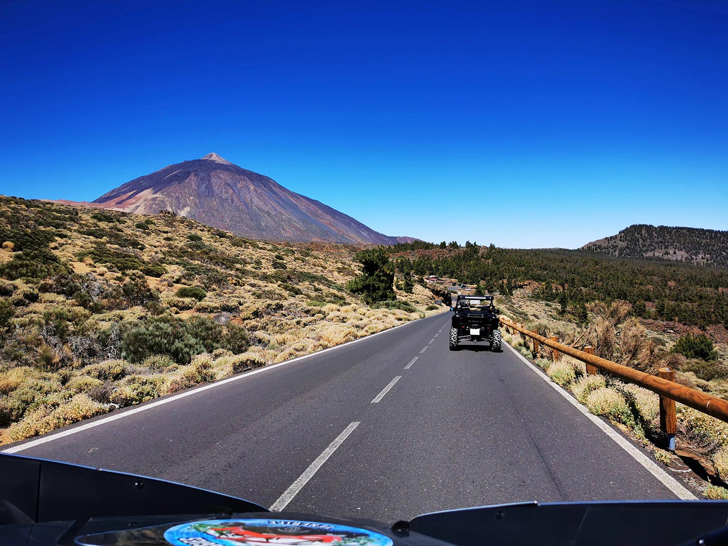 All on-road, all about the views